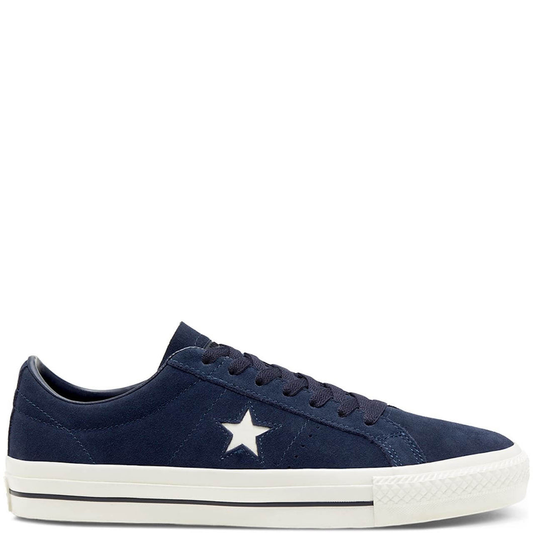 Converse One Star Pro OX Unisex Dark Obsidian Suede Low Sneakers 3 M/4.5 W