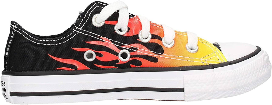 Converse Chuck Taylor All Star OX Kids' Black Textile Low Sneakers 1