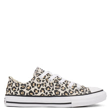 Load image into Gallery viewer, Converse Chuck Taylor All Star OX Kids&#39; Leopard Low Top Sneakers 12.5
