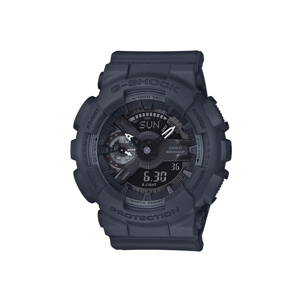 Casio G-Shock Black Dial Resin Women's Strap Watch GMAS110CM-8A MSRP $130