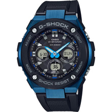 Load image into Gallery viewer, Casio G-Shock G Steel Tough Solar Black Dial Men&#39;s Watch GSTS300G-1A2 MSRP $280
