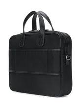 Load image into Gallery viewer, NEW Bally Chandos Men&#39;s 6220459 Black Fabric Small Business Bag MSRP $750
