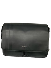 Load image into Gallery viewer, NEW Bally Decker Men&#39;s 6222748 Black Leather Cross Body Bag MSRP $1450
