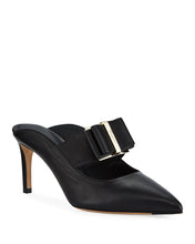 Load image into Gallery viewer, NEW SALVATORE FERRAGAMO Zelda Women&#39;s 724997 Black Mule Size 6.5 D MSRP $865
