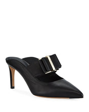 Load image into Gallery viewer, NEW SALVATORE FERRAGAMO Zelda Women&#39;s 724997 Black Mule Size 7 D MSRP $865

