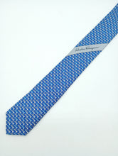 Load image into Gallery viewer, NEW SALVATORE FERRAGAMO Men's 714000 Blue Tie MSRP $190
