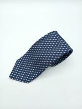 Load image into Gallery viewer, NEW SALVATORE FERRAGAMO Men&#39;s 697067 Blue Tie MSRP $190

