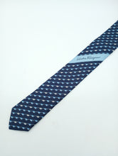 Load image into Gallery viewer, NEW SALVATORE FERRAGAMO Men&#39;s 697067 Blue Tie MSRP $190
