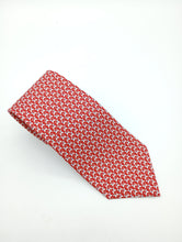 Load image into Gallery viewer, NEW SALVATORE FERRAGAMO Men&#39;s 722112 Red Tie MSRP $190
