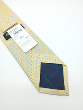 Load image into Gallery viewer, NEW SALVATORE FERRAGAMO Men&#39;s 722114 Yellow Tie MSRP $190

