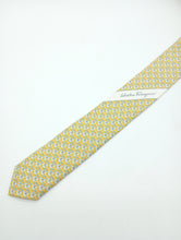 Load image into Gallery viewer, NEW SALVATORE FERRAGAMO Men&#39;s 723057 Yellow Tie MSRP $190
