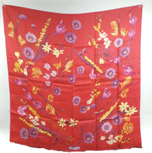 Load image into Gallery viewer, NEW SALVATORE FERRAGAMO Women&#39;s 615533 Print Silk Scarf MSRP $435
