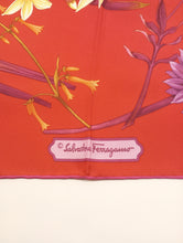 Load image into Gallery viewer, NEW SALVATORE FERRAGAMO Women&#39;s 615533 Print Silk Scarf MSRP $435
