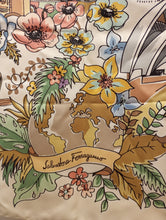 Load image into Gallery viewer, NEW SALVATORE FERRAGAMO Women&#39;s 708587 Print Silk Scarf MSRP $435
