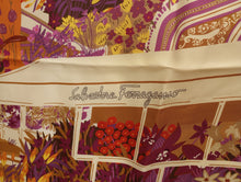 Load image into Gallery viewer, NEW SALVATORE FERRAGAMO Women&#39;s 714506 Print Silk Scarf MSRP $435
