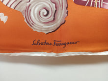 Load image into Gallery viewer, NEW SALVATORE FERRAGAMO Women&#39;s 726123 Print Silk Scarf MSRP $435
