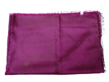 Load image into Gallery viewer, NEW SALVATORE FERRAGAMO 713570 Cherry Silk &amp; Cashmere Gancini Scarf MSRP $350
