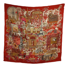 Load image into Gallery viewer, NEW SALVATORE FERRAGAMO Women&#39;s 708585 Print Silk Scarf MSRP $435
