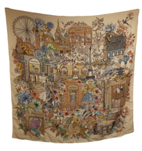Load image into Gallery viewer, NEW SALVATORE FERRAGAMO Women&#39;s 708587 Print Silk Scarf MSRP $435
