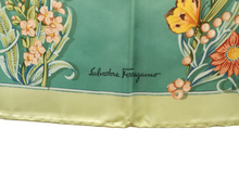Load image into Gallery viewer, NEW SALVATORE FERRAGAMO Women&#39;s 727055 Print Silk Scarf MSRP $435
