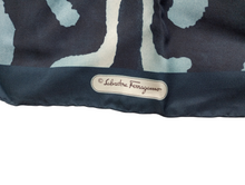 Load image into Gallery viewer, NEW SALVATORE FERRAGAMO Women&#39;s 314558 Print Silk Scarf MSRP $335
