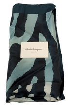 Load image into Gallery viewer, NEW SALVATORE FERRAGAMO Women&#39;s 314558 Print Silk Scarf MSRP $335
