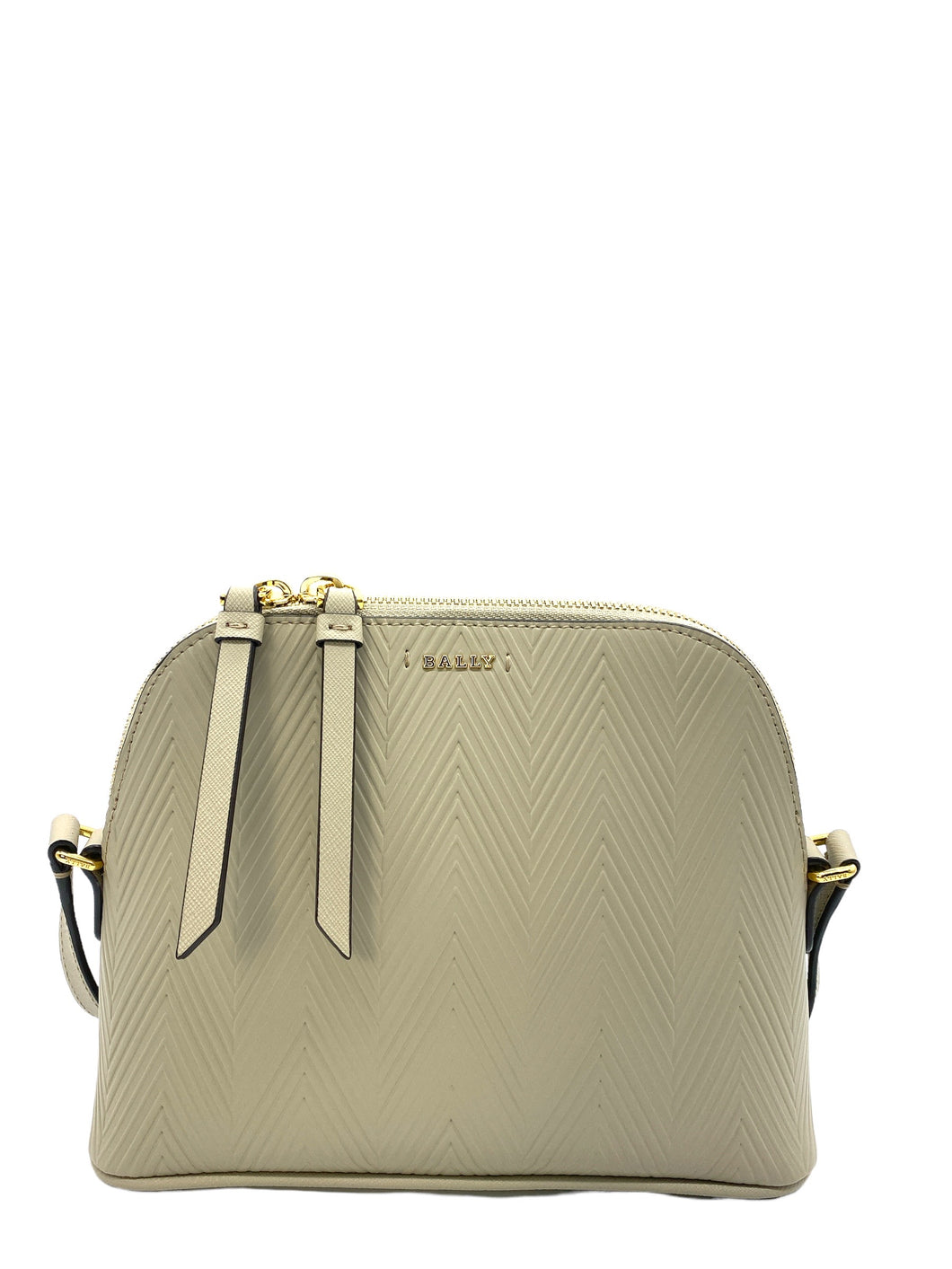NEW Bally Salmah Women's 6232522 Beige Leather Mini Bag MSRP $650