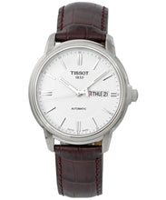 Load image into Gallery viewer, NEW Tissot Automatics III Men&#39;s Silver Dial Strap Watch T0654301603100 MSRP $550
