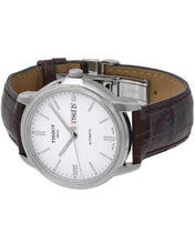 Load image into Gallery viewer, NEW Tissot Automatics III Men&#39;s Silver Dial Strap Watch T0654301603100 MSRP $550
