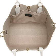 Load image into Gallery viewer, NEW FURLA Women&#39;s Ribbon White Leather Tote Bag MSRP $499
