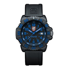 Load image into Gallery viewer, NEW LUMINOX Evo Navy Seals Men&#39;s XS.3053.F Colormark Black/Blue Watch MSRP $445
