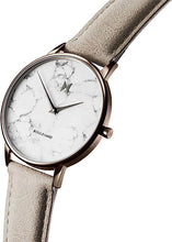 Load image into Gallery viewer, NEW MVMT Women&#39;s MB01-TIMA Boulevard Rodeo Crescent Marble Watch MSRP $160
