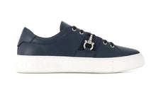 Load image into Gallery viewer, NEW SALVATORE FERRAGAMO Sultan Men&#39;s 727812 Blue Sneaker Size 6.5 M MSRP $695
