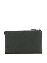 Load image into Gallery viewer, NEW SALVATORE FERRAGAMO Firenze Men&#39;s 677180 Black Clutch MSRP $650
