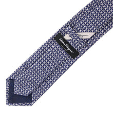 Load image into Gallery viewer, NEW SALVATORE FERRAGAMO Men's 702844 Blue Tie MSRP $190

