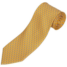 Load image into Gallery viewer, NEW SALVATORE FERRAGAMO Men&#39;s 714014 Yellow Tie MSRP $190
