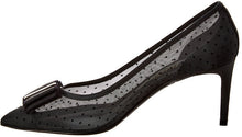 Load image into Gallery viewer, NEW SALVATORE FERRAGAMO Zeri 70 POI Women&#39;s 724142 Black Pump Size 6.5 D MSRP $750
