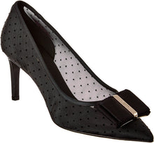 Load image into Gallery viewer, NEW SALVATORE FERRAGAMO Zeri 70 POI Women&#39;s 724142 Black Pump Size 6.5 D MSRP $750
