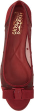 Load image into Gallery viewer, NEW SALVATORE FERRAGAMO Varina Dots Women&#39;s 724119 Red Flats Size 6 D MSRP $725
