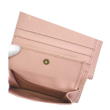 Load image into Gallery viewer, NEW SALVATORE FERRAGAMO Gancini Women&#39;s 726513 Rose Small Wallet MSRP $475
